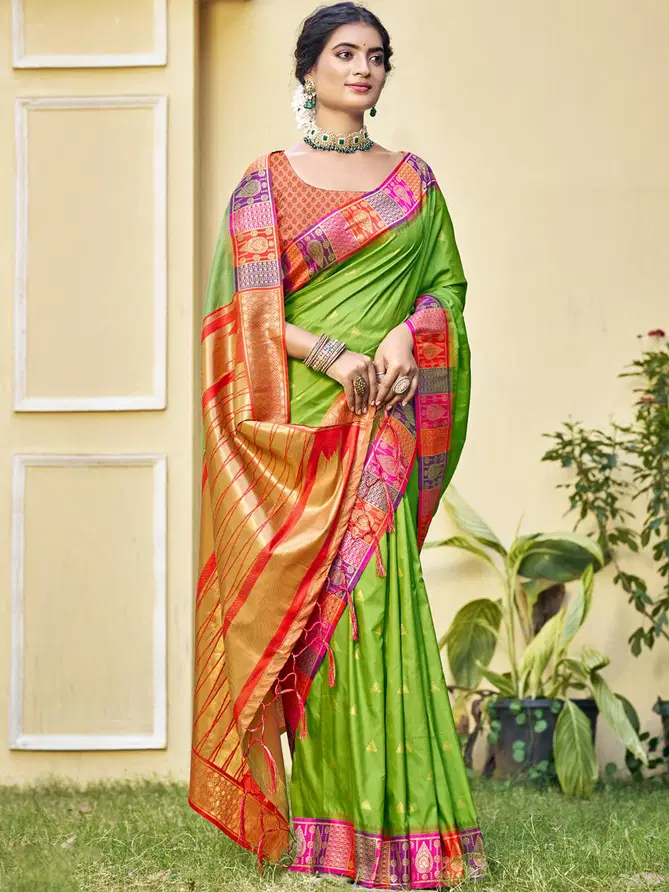 Imperial Silk By Bunawat Designer Wedding Sarees Wholesale Price In Surat
